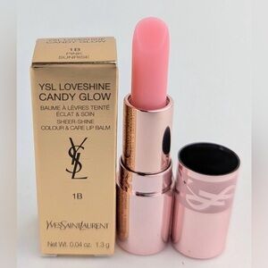 YSL Loveshine CANDY GLOW TINTED BUTTER BALM in Pink Sunrise 0.04oz | 1.3g